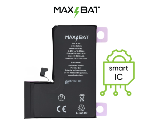 Акумулятор iPhone 14 Pro (Max Bat - без помилки в налаштуваннях) PLS-00-00139112