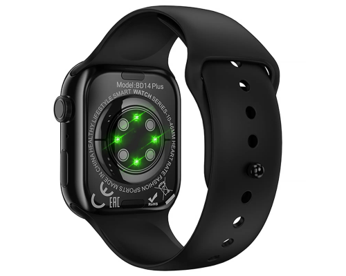 Смарт годинник Borofone BD14 Plus black PLS-00-00161962