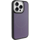Чохол TechWoven Hybrid with Magnetic для iPhone 16 Pro black purple PLS-00-00165312