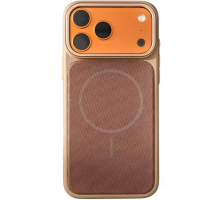 Чохол TechWoven Hybrid with Magnetic для iPhone 17 Pro desert gold PLS-00-00165342