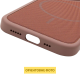 Чохол TechWoven Hybrid with Magnetic для iPhone 15 Pro desert gold PLS-00-00165296