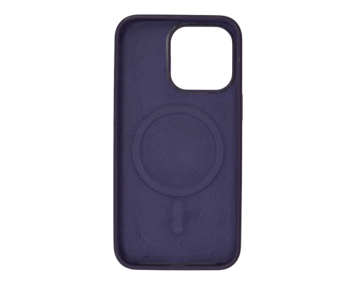 Чохол Silicone case Beats with MagSafe iPhone 13 Pro dark purple PLS-00-00155198