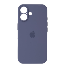 Чохол Silicone Case Full Camera Protective iPhone 16 lavender gray PLS-00-00130762