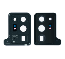 Скло камери Samsung N985 Galaxy Note 20 Ultra з рамкою mystic black (Original) PLS-00-00091347