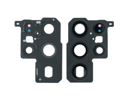 Скло камери Samsung S908 Galaxy S22 Ultra 5G з рамкою black (Original) PLS-00-00093682