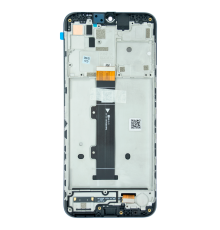 Дисплей Motorola XT2128 Moto G20 з сенсором та рамкою black (Original) PLS-00-00094673