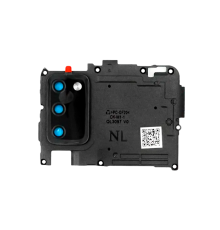 Скло камери Samsung A025 Galaxy A02s 2021 з рамкою black PLS-00-00078938