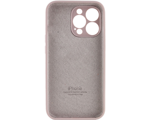 Чохол Silicone Case Full Camera Protective iPhone 14 Pro Max lavender gray PLS-00-00099901