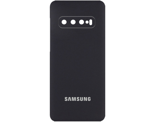 Чохол Silicone Cover Full Camera Samsung G973 Galaxy S10 black PLS-00-00097340