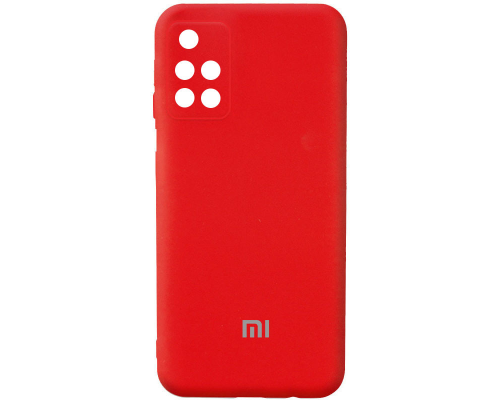Чохол Silicone Cover Full Camera Xiaomi Redmi 10 red PLS-00-00097349