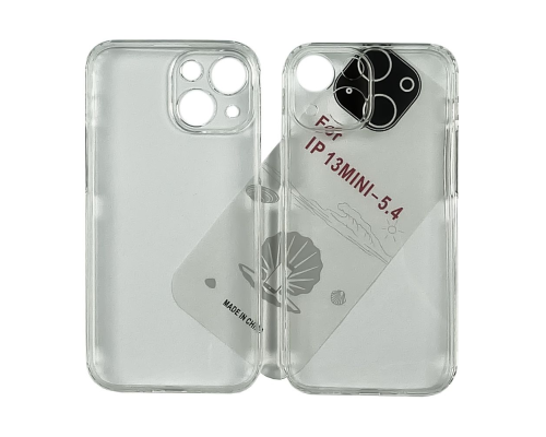 Чохол Silicone KST iPhone 13 mini clear PLS-00-00098860
