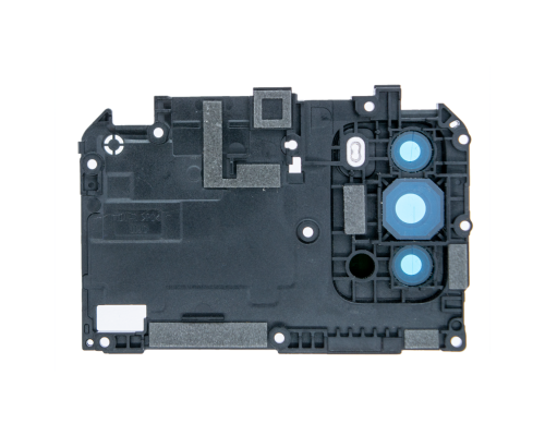 Скло камери Xiaomi Poco M3 з рамкою black PLS-00-00080506