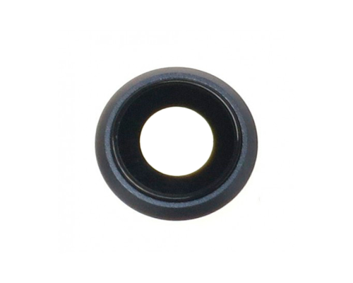 Скло камери Apple iPhone 8 з рамкою black PLS-00-00042186