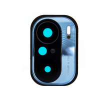 Скло камери Xiaomi Mi 11i з рамкою celestial silver (Original) PLS-00-00079597