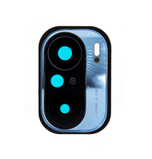 Скло камери Xiaomi Mi 11i з рамкою celestial silver (Original) PLS-00-00079597