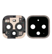 Скло камери Google Pixel 4 з рамкою black (Original) PLS-00-00080086