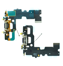 Шлейф iPhone 7 з роз'ємом зарядки black (Original Used) PLS-00-00072306