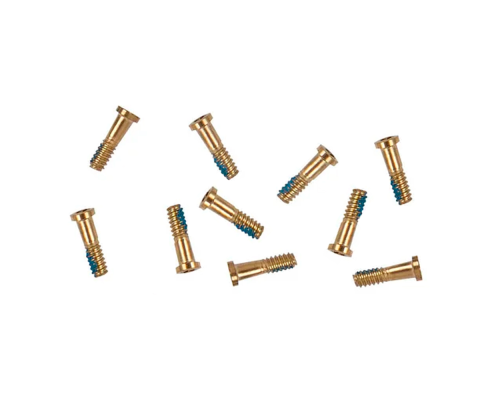 Набір гвинтів для iPhone 6 gold (зовнішні) 10шт PLS-00-00051395