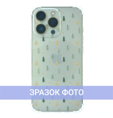Чохол новорічний (різдвяний) WAVE Christmas Holiday iPhone 13 christmas trees PLS-00-00101308