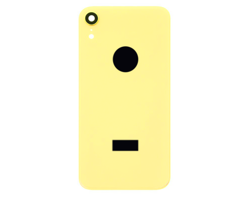 Задня кришка iPhone XR зі склом камери yellow (Original China) PLS-00-00046604