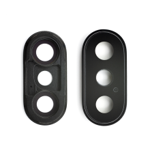 Скло камери Apple iPhone XS з рамкою space gray PLS-00-00026656