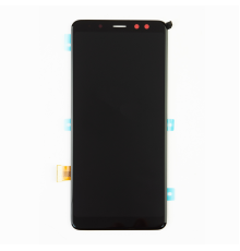 Дисплей Samsung A530 Galaxy A8 (2018) з сенсором black (Original) PLS-00-00017778