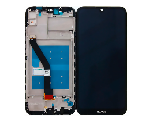 Дисплей Huawei Y6 2019 з сенсором та рамкою black (Original China) PLS-00-00031406