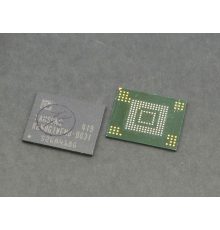 Мікросхема пам'яті Samsung KLM8G1WEMB-B031, 8GB, BGA 153, Rev. 1.7 (MMC 5.0) (Original Used) PLS-00-00010395