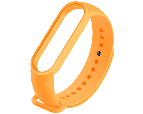 Ремінець Xiaomi Mi Band 5 Silicone orange PLS-00-00049674