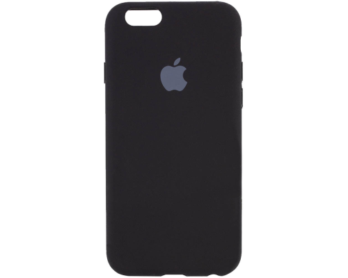 Чохол Silicone Case Full Protective iPhone 6 (6s) black PLS-00-00071938