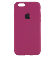 Чохол Silicone Case Full Protective iPhone 6 (6s) maroon PLS-00-00071572