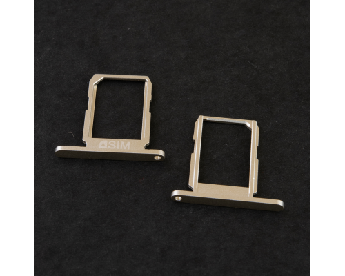 Тримач SIM-карти Samsung G920F Galaxy S6 gold PLS-00-00014713