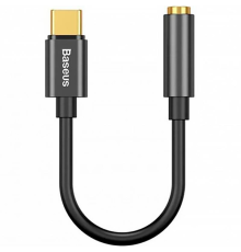 Перехідник Baseus L54 Type-C to 3.5мм black PLS-00-00053357