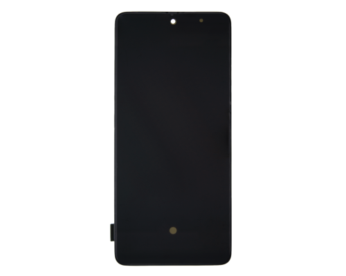 Дисплей Samsung A515 Galaxy A51 (2019) з сенсором та рамкою black (OLED) (Big size) PLS-00-00089854