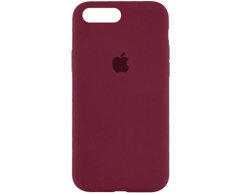Чохол Silicone Case Full Protective iPhone 7 plus (8 plus) plum PLS-00-00071663