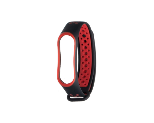 Ремінець Xiaomi Mi Band (3,4) Nike black red PLS-00-00042808