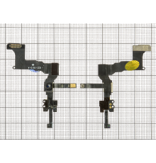 Шлейф iPhone 5C з датчиком освітленості, фронтальною камерою та слуховим динаміком (Original Used) PLS-00-00015618