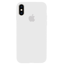 Чохол Silicone Case Full Protective iPhone XS Max white PLS-00-00071987