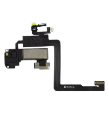 Шлейф iPhone 11 Pro з датчиком освітленості, наближення, мікрофоном та слуховим динаміком (Original Used) PLS-00-00037033