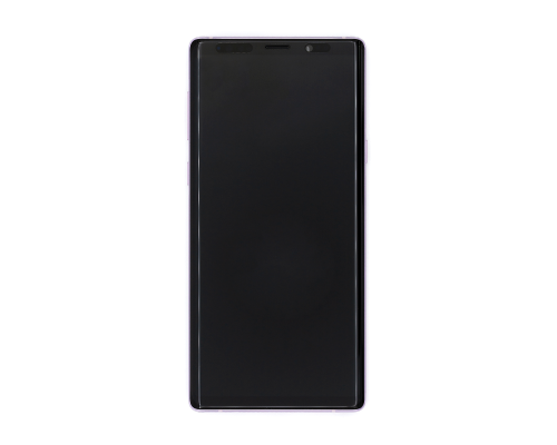 Дисплей Samsung N960 Galaxy Note 9 з сенсором та рамкою lavender (Original) PLS-00-00021505