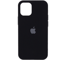 Чохол Silicone Case Full Protective iPhone 12 (12 Pro) black PLS-00-00071530
