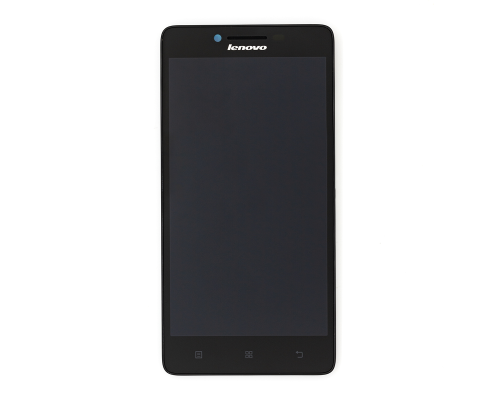 Дисплей Lenovo A6000 з сенсором та рамкою black (Original China) PLS-00-00026481