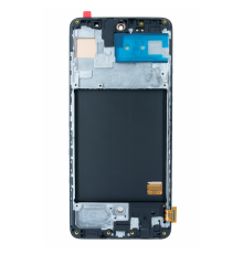 Дисплей Samsung A515 Galaxy A51 (2019) з сенсором та рамкою black (OLED) (Small size) PLS-00-00059657