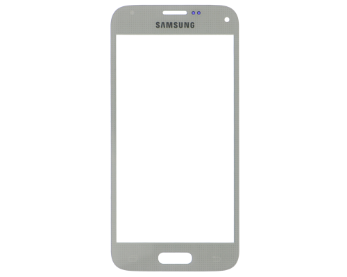 Скло дисплея Samsung G800 Galaxy S5 mini white PLS-00-00010071
