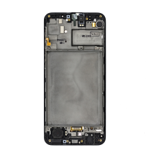 Дисплей Samsung M307 Galaxy M30s (2019) з сенсором та рамкою black (Original) PLS-00-00027295