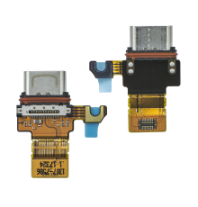 Роз'єм зарядки Sony G8441 Xperia XZ1 Compact зі шлейфом (Type-C) (Original Used) PLS-00-00021695