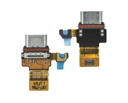 Роз'єм зарядки Sony G8441 Xperia XZ1 Compact зі шлейфом (Type-C) (Original Used) PLS-00-00021695