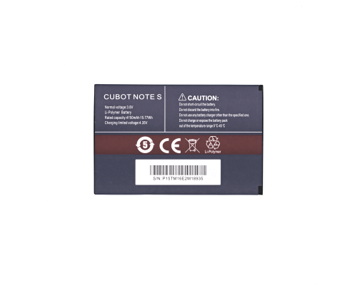 Акумулятор для Cubot NOTE S PLS-00-00027912