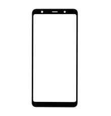 Скло дисплея Samsung A750 Galaxy A7 (2018) з OCA плівкою black (Original China) PLS-00-00060906