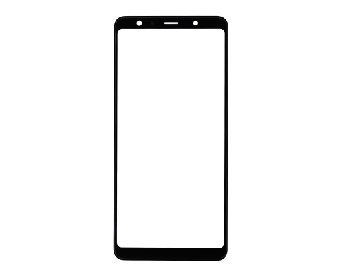 Скло дисплея Samsung A750 Galaxy A7 (2018) з OCA плівкою black (Original China) PLS-00-00060906
